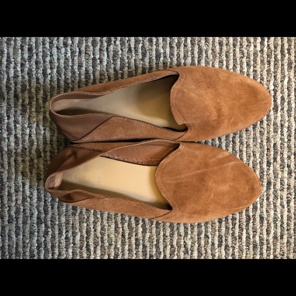 Soludos suede loafers